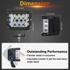 POVTOR Side Shooter LED Pod Lights - 4 inch Off