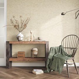 VEELIKE Beige Concrete Wallpaper Peel and Stick Textured Limewash Wallpaper for Bedroom Bathroom 15.7''x118'' Self Adhesive Sandstone Wall Paper Removable Beige Contact Paper for Walls Countertops