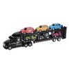 1:48 Carrier Truck Toy Model Alloy Detachable Six Car Kids