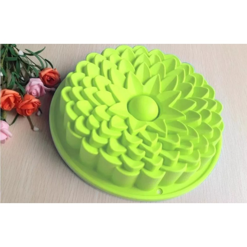 Vencort Molde De Silicon Para Gelatina Flor Estrella Envío Gratis