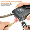Remote Control Alarm Lock, Electric Motorcycle Password Steel Chain Lock,