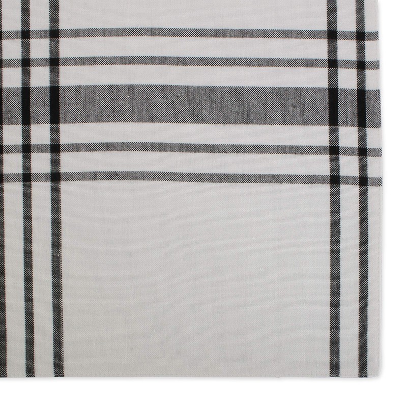 DII Home Sweet Farmhouse Kitchen Textiles, Placemats, 13x19, Black 6