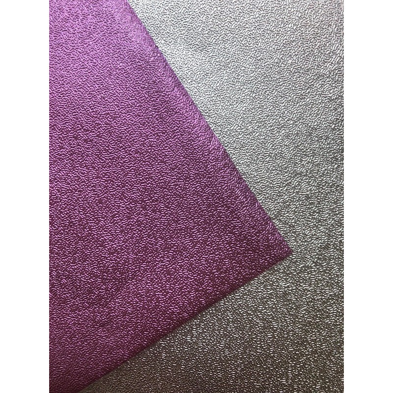 Embossed Hair Coloring Foil 45 Sheets, Professional, Pre-cut Sheets, Purple/Teal/Black(each