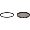 Luminesque 72mm Circular Polarizer and UV Slim PRO Filter Kit