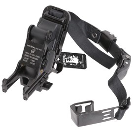 SHENKEL SRHM Helmet NVG Mount Stay & MICH Night Vision Arm Mount BK Black Replica Set
