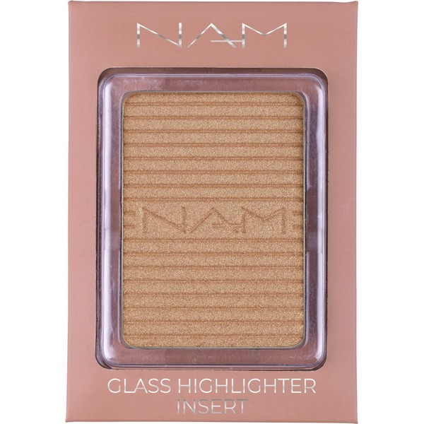 NAM Makeup Glass Highlighter Insert in a Blister, NR 3