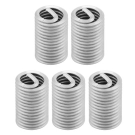 Stainless Steel Thread Inserts M6 x 1, Stainless Steel Wire Thread Repair Insert Assortment, Wire Thread Inserts, M6 Helicoil Inserts Set, Thread Repair Kit Screw Repair Sleeves Running Wire Thread