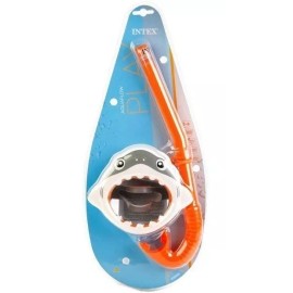 Intex Set De Buceo | Juego Visor Y Tubo Respirador Tiburón