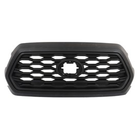 GXYWADY Honeycomb Grill Front Upper Hood Grille Assembly Matte Black Replacement for Tacoma 2016-2023