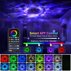 Astronaut Star Projector Night Light, Galaxy Lights for Bedroom with Timer, Smart APP- White Noise Starry Galaxy Projector for Kids Adults Star Ceiling Light Projector Room Decor Gift