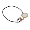 Lovermusic Socket Dia 0.25inch Piezo Transducer Pickup Microphone Contact Replacement