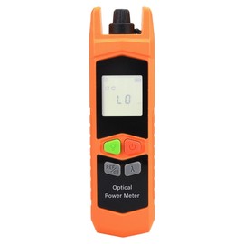 Mini Optic Power Meter -50 ~+26dBm FC/SC/ST Universal Interface 2.5MM Fiber Light Meter for Testing 7 Calibrated Wavelengths Rechargeable