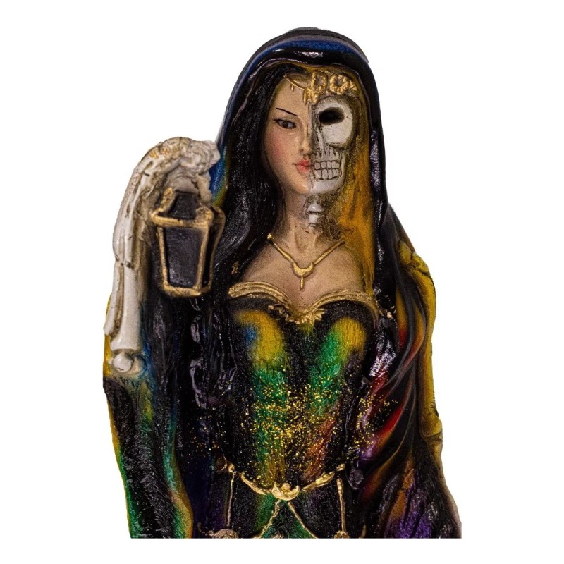 Imagen De Resina Santa Muerte Reencarnada 55 Cm