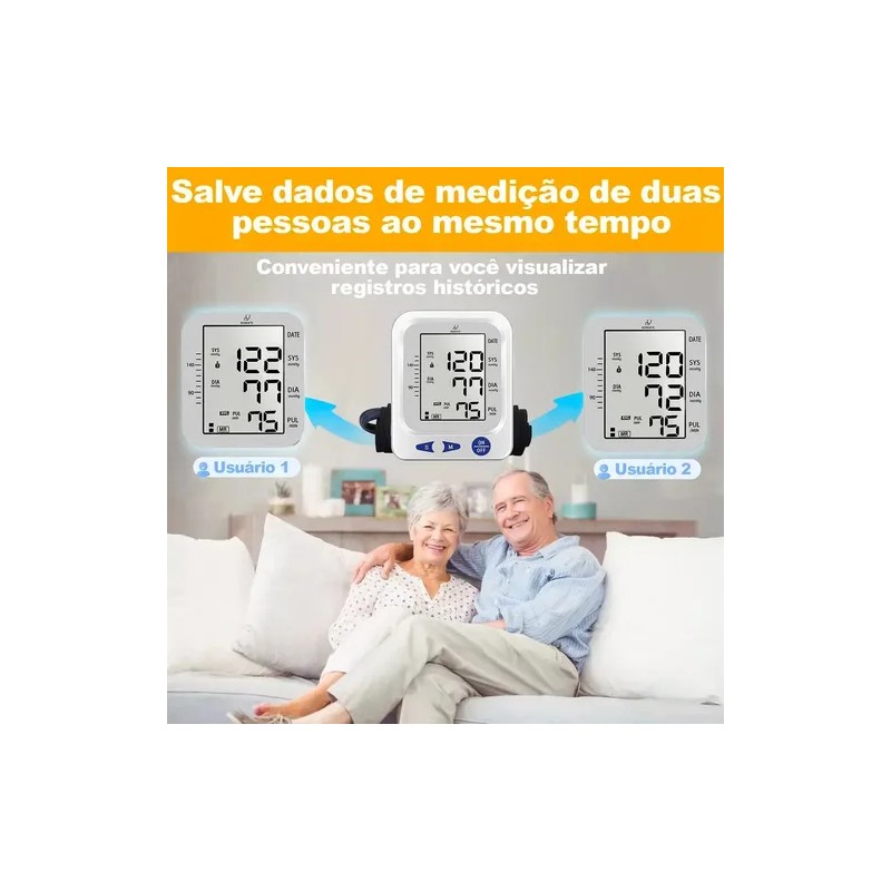 Tensiómetro Digital Para Medir La Presión Arterial, Brazalet