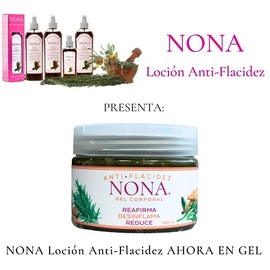 NONA Gel Reductivo Reafirmante Modelador con Romero, Tonificante Tradicional, Elimina Flacidez y Grasa Localizada