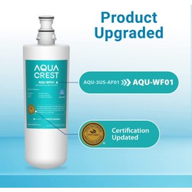 AQUA CREST Fits Filtrete 3US-AF01, 3US-AS01 Under Sink Water Filter by AQUA CREST