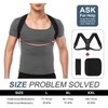 Nanet Posture Corrector Posture support Brace Adjustable Straight Strap for