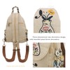 HUANGGUOSHU Women Cotton Woven Hippie Hemp Boho Canvas Embroidery Multi
