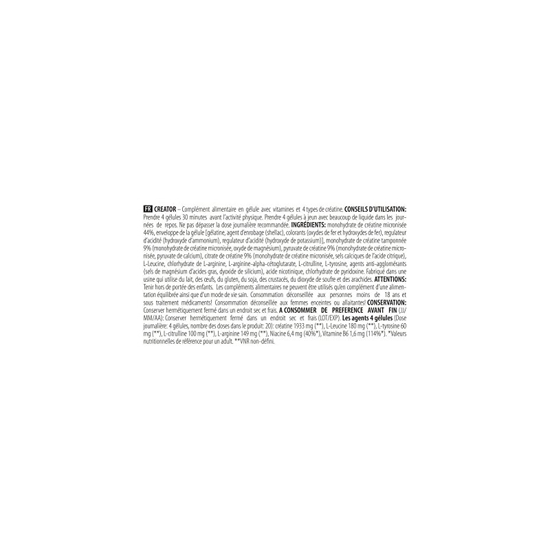 BioTechUSA Creator - 120 caps (EAN 5999076251834)