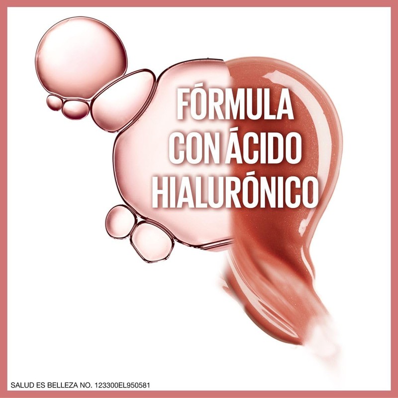 Maybelline Lifter Gloss 5 Brillos Labiales – Hidratación 4h, Ácido