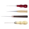 4 Pcs Handheld Tool Compact Size Long Handle Punching Awls