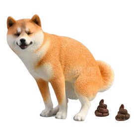 Avidora Shiba Inu Toy Poop Figurine Funny Goods Interior Poop Figure