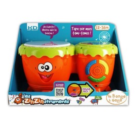 Zinzin Instruments S12870 Musical Instrument Bongo to Gogo