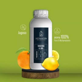 Distribución Aromática Esencia Tangerina & Lima P/a Dif Aplicaciones 500ml