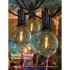 Brightown Outdoor String Lights 29 Feet G40 LED Patio Lights,