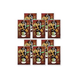 カイゲン 改源健康黒のど飴 羅漢果入り 天然黒糖 16種類のハーブエキス配合 (70g×10袋)