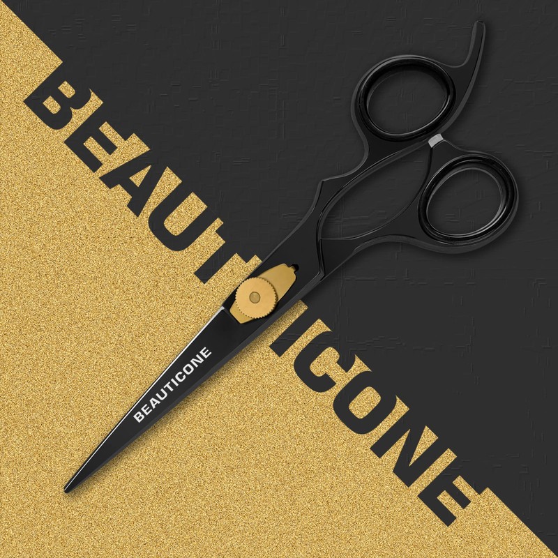 BEAUTICONE Hair Cutting Scissors | Professional Stainless Steel Barber Scissors/Shears