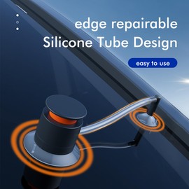 WangCai Windshield Repair Kit with Vacuum Suction - Instant Fix for Chips, Cracks & Bullseyes on Sedans, SUVs, Trucks! Long-Lasting, Invisible Repairs. Stops Crack Spreading in 30 Mins! (Crack repair)