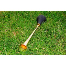 LARGE 17" Vintage Antique Brass Taxi BULB Horn Trumpet Car Clown Bulb VERY LOUD