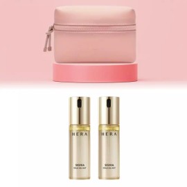HERA 헤라 데어투베어 파우치+헤라 시그니아 골드 오일 미스트 100ml(50ml 2개) 세트 Hera Dear To Wear Pouch + Hera Signia Gold Oil Mist 100ml (2 x 50ml) Set