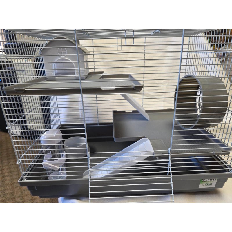 A&E NIBBLES #HAM009 3 STORY HAMSTER CAGE