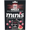 Halls Minis Watermelon Flavor Sugar Free Cough Drops, 48 Drops