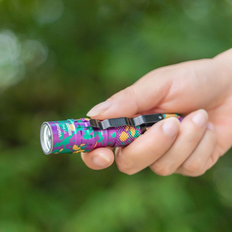 Weltool T1 Pro V2 Colorful 550 Lumen Flashlight USB-C Rechargeable