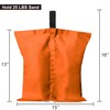 ABCCANOPY Canopy Weights 112 LBS Tent Sand Bags,4pcs-Pack (Orange)