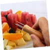 Mipcase 3sets Stainless Steel Barbecue Forks with Handle Versatile BBQ