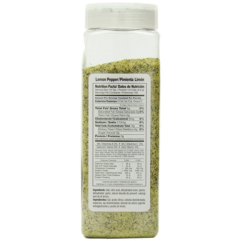 Badia Lemon Pepper 680.4g (1.5lbs) - Pack of 2