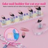 ESUOHYM Nail Stand For Press On Acrylic Strong Magnetic Nail