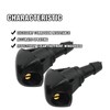 JUUDDENPARTS 2Pcs 76810-SEA-A01 Front Windscreen Washer Nozzles Replacement for Honda