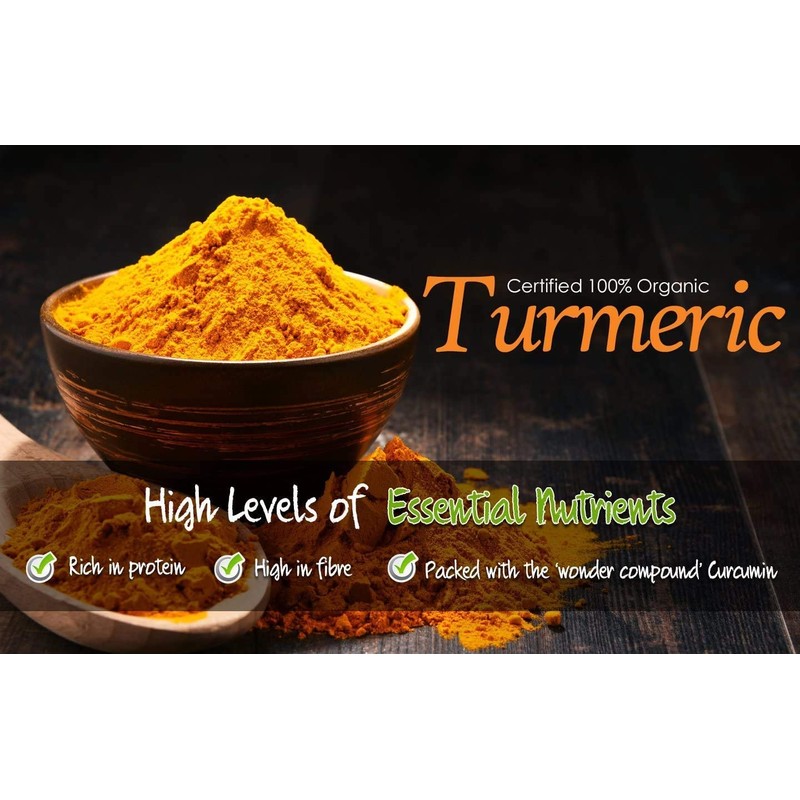 MySuperfoods Organic Turmeric Powder 1kg, Natural Source of Curcumin