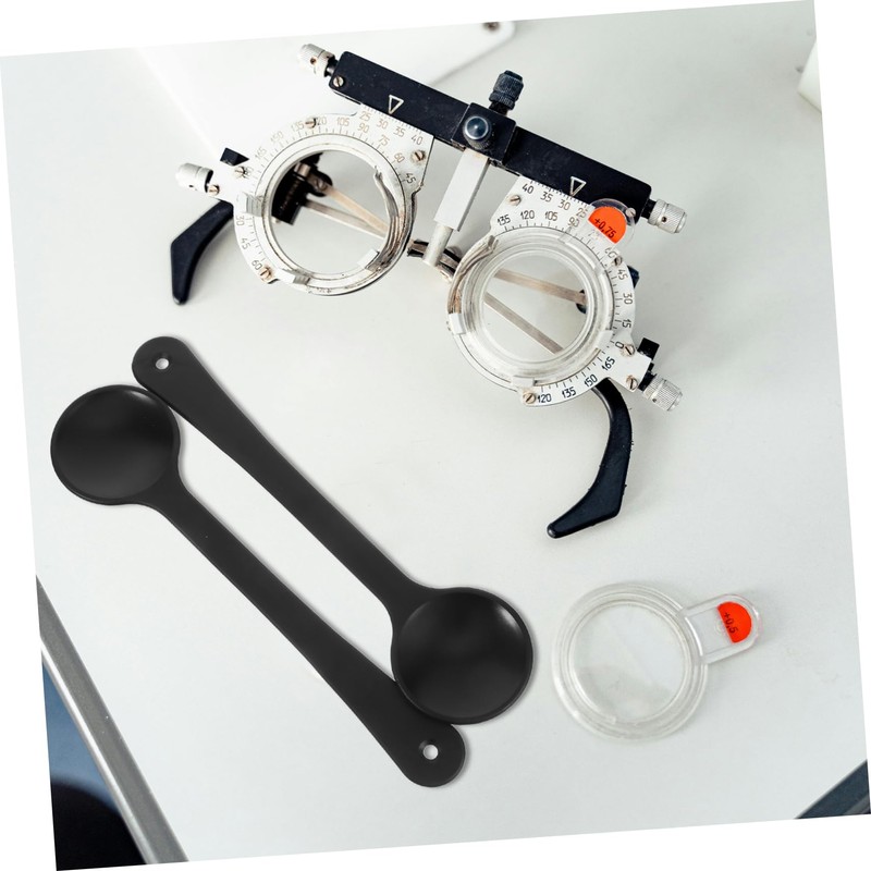 CIYODO 2pcs Lightweight Plastic Eye Covers for Accurate Optometry Exams