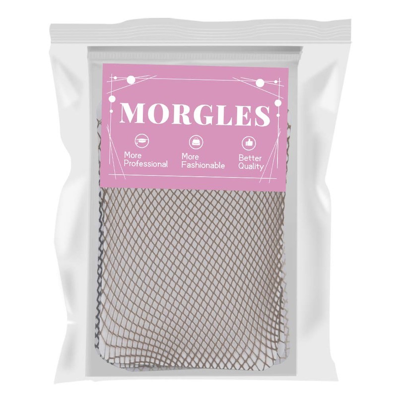 MORGLES Wig Cap, 6pcs Hair Net for Wig Closed End