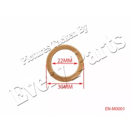 Unbranded Muffler Exhaust Gasket 50 70 90 110 125 150 cc ATV Dirt Pit Bike Scooter Go Kart