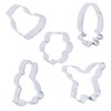 ReROGUE Cookie Cutters, Cute Cutters, Set of 5, Stainless Steel,
