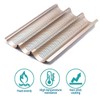 Baguette Pans for Baking 15" x 11", Carbon Steel 3