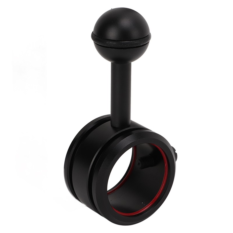 28‑34mm Flashlight Diving Ball Arm Anodized Hard Coating Diving Torch
