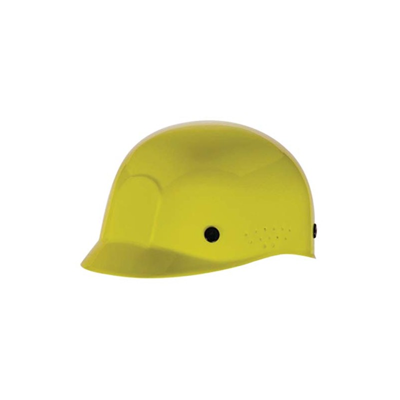Radnor Yellow Polyethylene Bump Cap With Adjustable Headband
